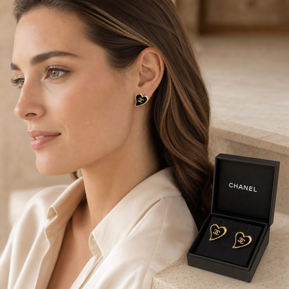 CHANEL Classic Parisian Earrings Style 39 | New with Box - Picture 9 of 9